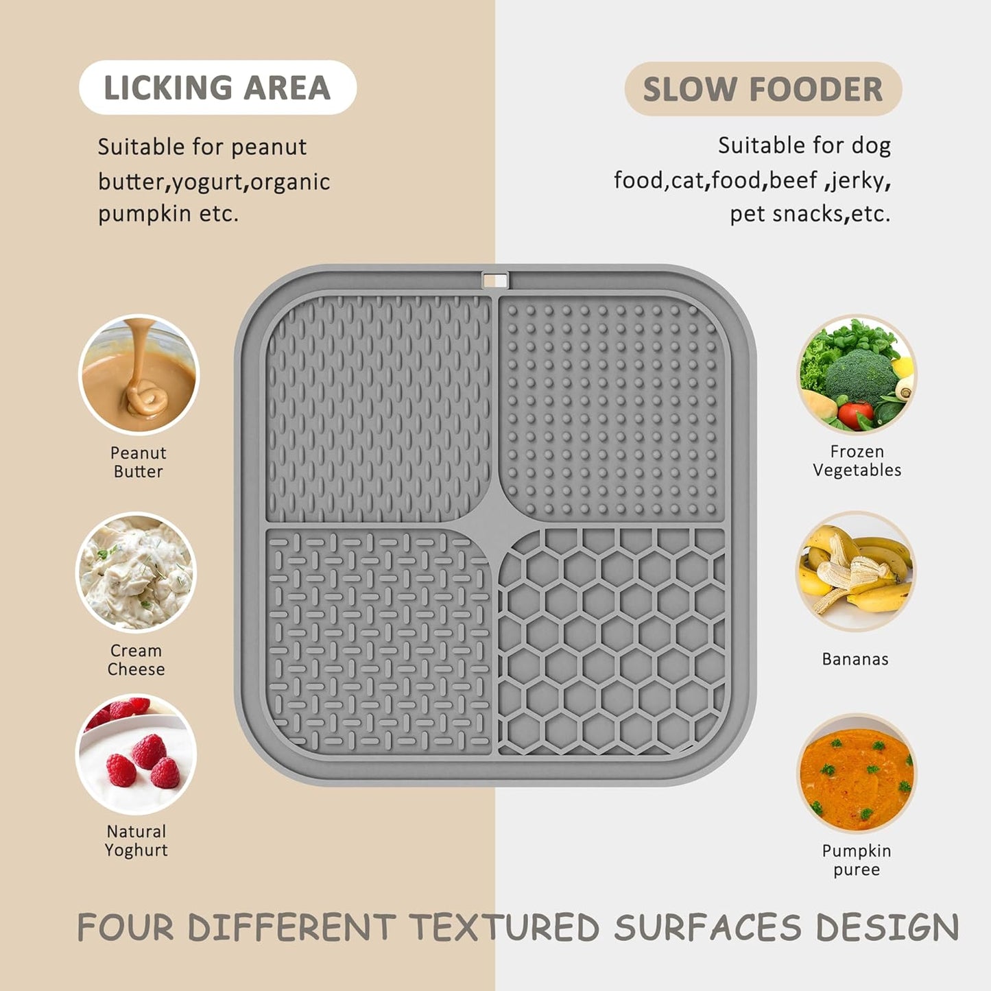 Elevate Your Pet's Mealtime with ChefAide Set of 2 Upgraded Lick Mats - Perfect for Anxiety Relief and Training!