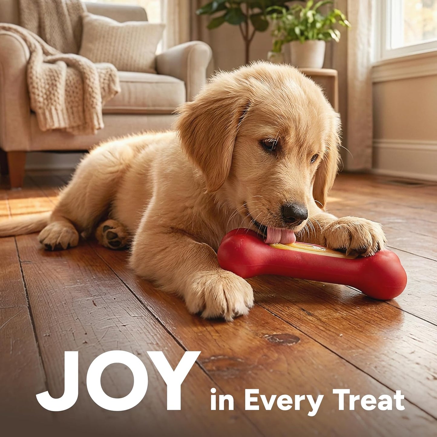 Gosports Pets Pupscream Frozen Dog Treat Dispenser - Enrichment Station for Filling and Freezing Dog Bones to Engage Pets