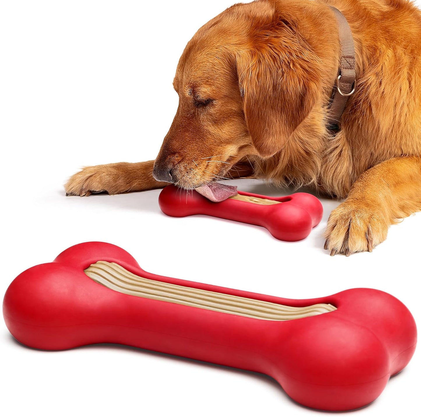 Gosports Pets Pupscream Frozen Dog Treat Dispenser - Enrichment Station for Filling and Freezing Dog Bones to Engage Pets